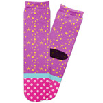 Sparkle & Dots Adult Crew Socks