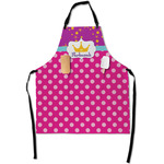 Sparkle & Dots Apron With Pockets w/ Name or Text