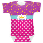 Sparkle & Dots Baby Bodysuit 0-3 w/ Name or Text