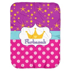 Sparkle & Dots Baby Swaddling Blanket (Personalized)