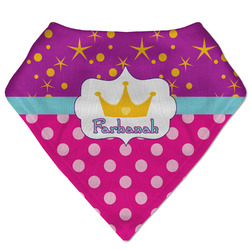 Sparkle & Dots Bandana Bib (Personalized)