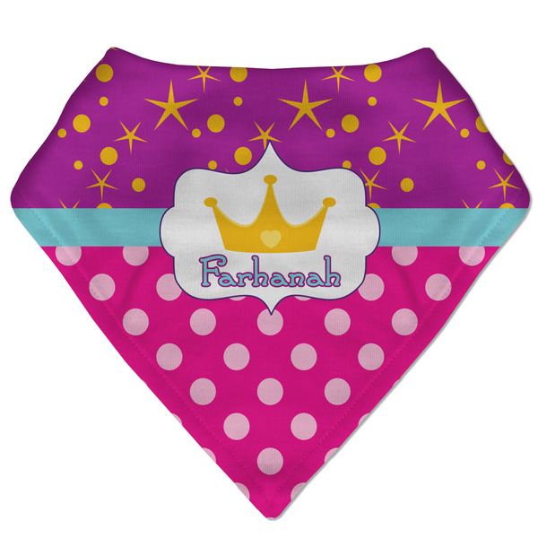 Custom Sparkle & Dots Bandana Bib (Personalized)