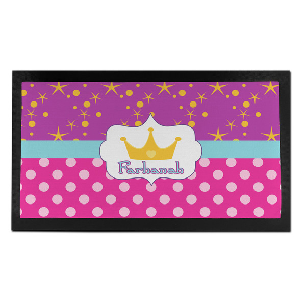 Custom Sparkle & Dots Bar Mat - Small (Personalized)