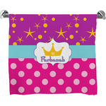 Sparkle & Dots Bath Towel (Personalized)