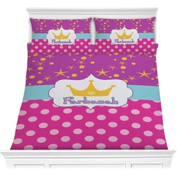 Sparkle & Dots Comforter Set - Full / Queen (Personalized)