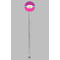 Sparkle & Dots Clear Plastic 7" Stir Stick - Round - Single Stick