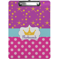 Sparkle & Dots Clipboard (Letter Size) w/ Name or Text