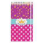 Sparkle & Dots Colored Pencils (Personalized)