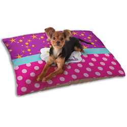 Sparkle & Dots Dog Bed - Small w/ Name or Text