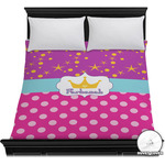 Sparkle & Dots Duvet Cover - Full / Queen (Personalized)