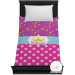 Sparkle & Dots Duvet Cover - Twin XL (Personalized)