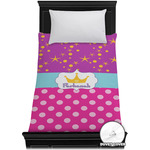 Sparkle & Dots Duvet Cover - Twin (Personalized)