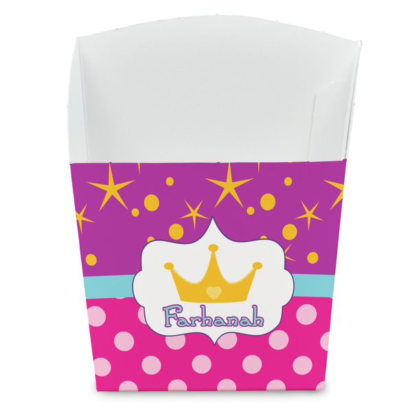 Custom Sparkle & Dots French Fry Favor Boxes (Personalized)