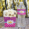 Sparkle & Dots French Fry Favor Box - w/ Water Bottle