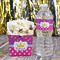 Sparkle & Dots French Fry Favor Box - w/ Water Bottle