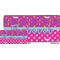 Sparkle & Dots License Plate (Sizes)