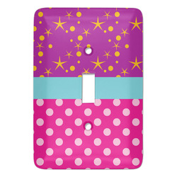 Sparkle & Dots Light Switch Cover (Single Toggle)
