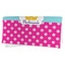 Sparkle & Dots Microfiber Dish Rag - FOLDED (half)