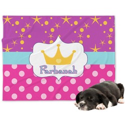 Sparkle & Dots Dog Blanket - Regular (Personalized)