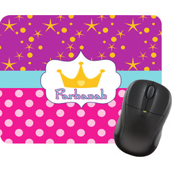 Sparkle & Dots Rectangular Mouse Pad (Personalized)