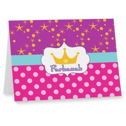 Sparkle & Dots Note cards (Personalized)