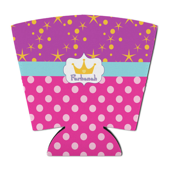 Custom Sparkle & Dots Party Cup Sleeve - with Bottom (Personalized)