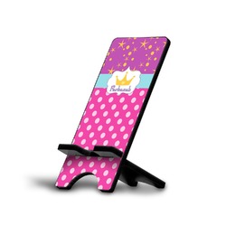 Sparkle & Dots Cell Phone Stand (Large) (Personalized)