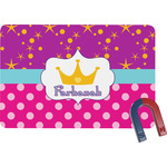 Sparkle & Dots Rectangular Fridge Magnet w/ Name or Text