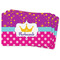 Sparkle & Dots Rectangular Fridge Magnet - THREE