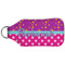 Sparkle & Dots Sanitizer Holder Keychain - Large (Back)