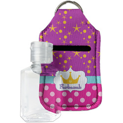 Sparkle & Dots Hand Sanitizer & Keychain Holder (Personalized)