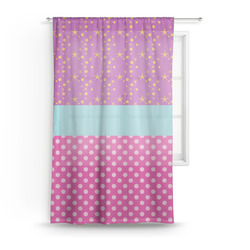 Sparkle & Dots Sheer Curtain - 50"x84"