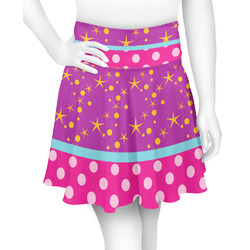 Sparkle & Dots Skater Skirt - 2X Large