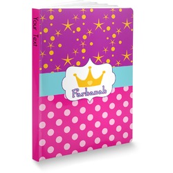 Sparkle & Dots Softbound Notebook - 5.75" x 8" (Personalized)