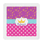 Sparkle & Dots Standard Decorative Napkins (Personalized)