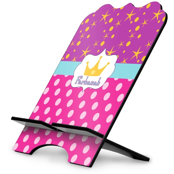 Custom Sparkle & Dots Stylized Tablet Stand (Personalized)