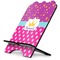 Sparkle & Dots Stylized Tablet Stand - Side View