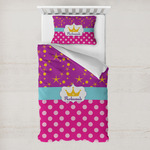 Sparkle & Dots Toddler Bedding w/ Name or Text