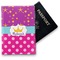 Sparkle & Dots Vinyl Passport Holder - Front