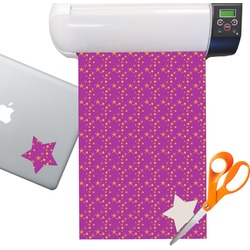 Sparkle & Dots Sticker Vinyl Sheet (Permanent)