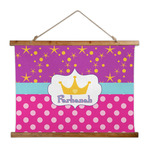 Sparkle & Dots Wall Hanging Tapestry - Wide (Personalized)