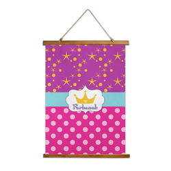 Sparkle & Dots Wall Hanging Tapestry - Tall (Personalized)