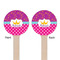 Sparkle & Dots Wooden 7.5" Stir Stick - Round - Double Sided - Front & Back