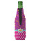 Sparkle & Dots Zipper Bottle Cooler - BACK (bottle)