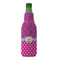 Sparkle & Dots Zipper Bottle Cooler - FRONT (bottle)