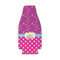 Sparkle & Dots Zipper Bottle Cooler - FRONT (flat)