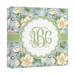 Vintage Floral Canvas Print - 12x12 (Personalized)