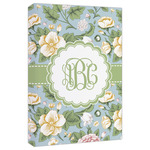 Vintage Floral Canvas Print - 20x30 (Personalized)