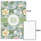 Vintage Floral 20x30 - Matte Poster - Front & Back