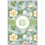 Vintage Floral Wood Print - 20x30 (Personalized)